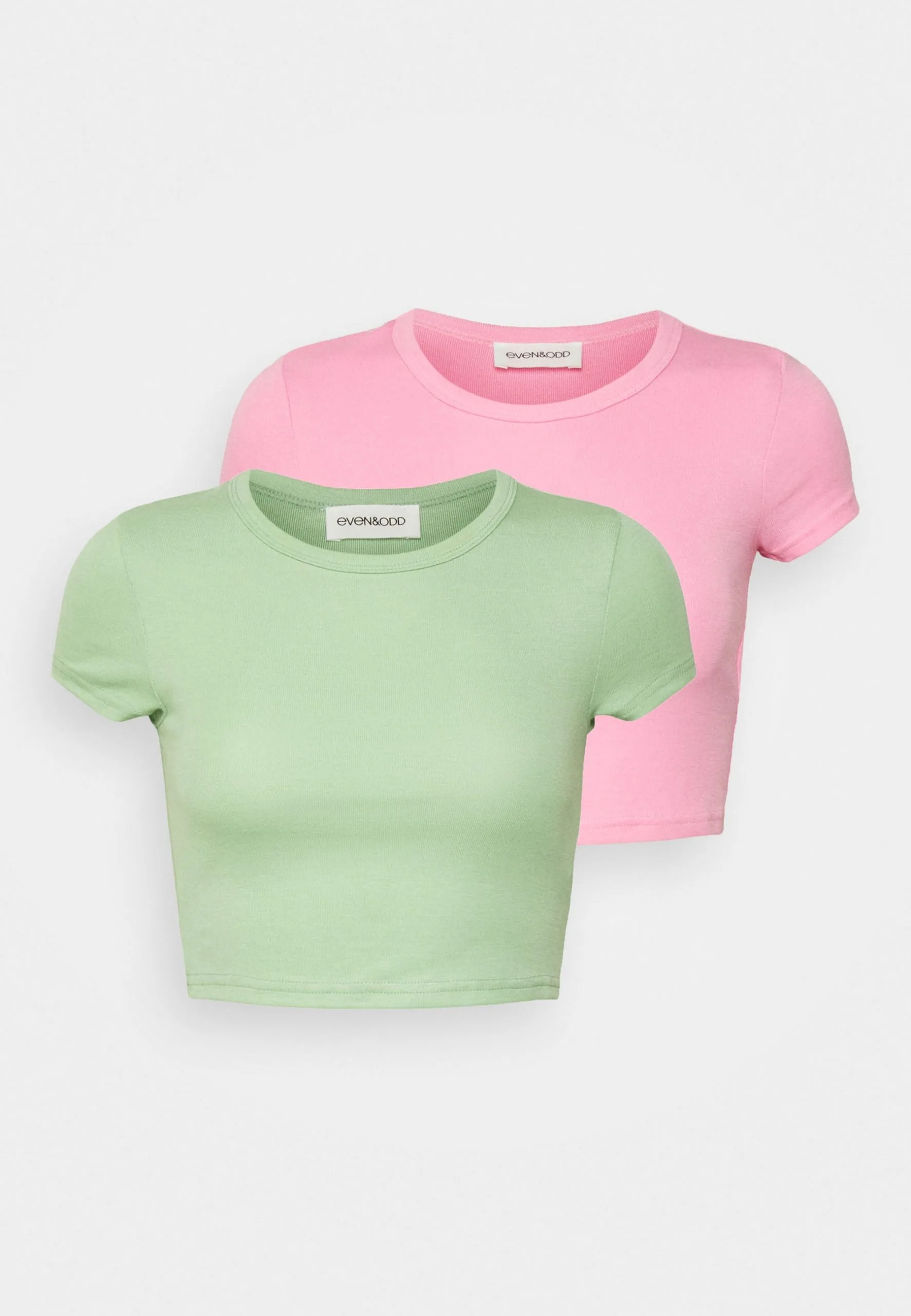 2 Pack - T-Shirt Basique - 402 - Pink_602 - Green 7 2 Pack - T-Shirt Basique - 402 - Pink_602 - Green – Image 5