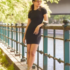 Even&Odd Robe En Jersey - Black -Even&Odd Soldes 754e10f0bd724547a9ac5de4758f0491 scaled