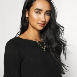 Even&Odd Schulterfrei Mini Strickkleid - Robe Pull - Black 11 Even&Odd Schulterfrei Mini Strickkleid - Robe Pull - Black -Even&Odd Soldes 762514b54e2940cca35f61860480f99e scaled