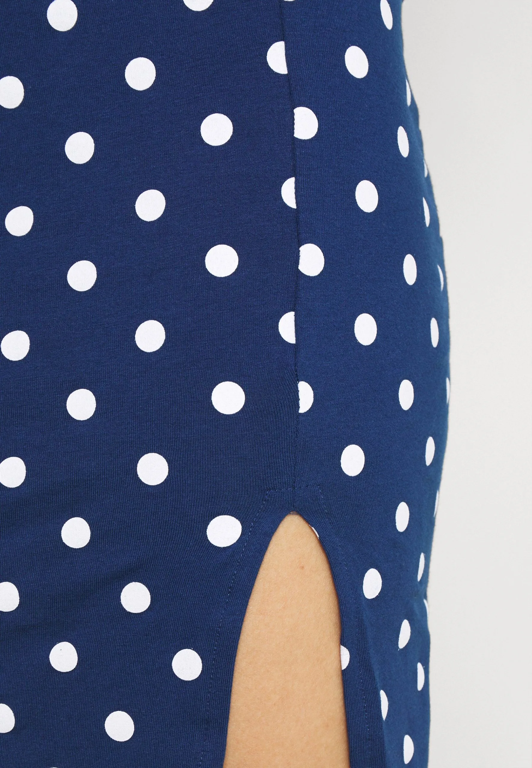 Even&Odd Strappy Mini Bodycon Dress - Robe En Jersey - Blue/White 8 Even&Odd Strappy Mini Bodycon Dress - Robe En Jersey - Blue/White – Image 6