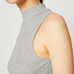 Even&Odd Perkin Neck Midi Bodycon Dress - Robe En Jersey - Mottled Grey -Even&Odd Soldes 7867d7c0c842414abca4092732b274e1 scaled