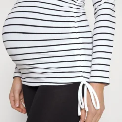 T-Shirt À Manches Longues - White/Black -Even&Odd Soldes 787a359c7d3943e6ae52d16df0e15592 scaled