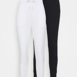 Even&Odd Soldes 31 2 Pack - Pantalon De Survêtement - White/Black