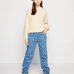 Even&Odd Moss Stitch Jumper - Pullover - Sand -Even&Odd Soldes 7d92211477c44e3bb521899cf1e95543 scaled