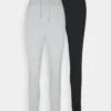 2 Pack - Pantalon De Survêtement - Black/Mottled Grey