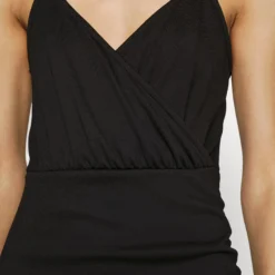 Even&Odd Strappy Warp Mini Bodycon Punto Dress - Robe Fourreau - Black -Even&Odd Soldes 852085459ed349a7b1b769c74e0a254a scaled