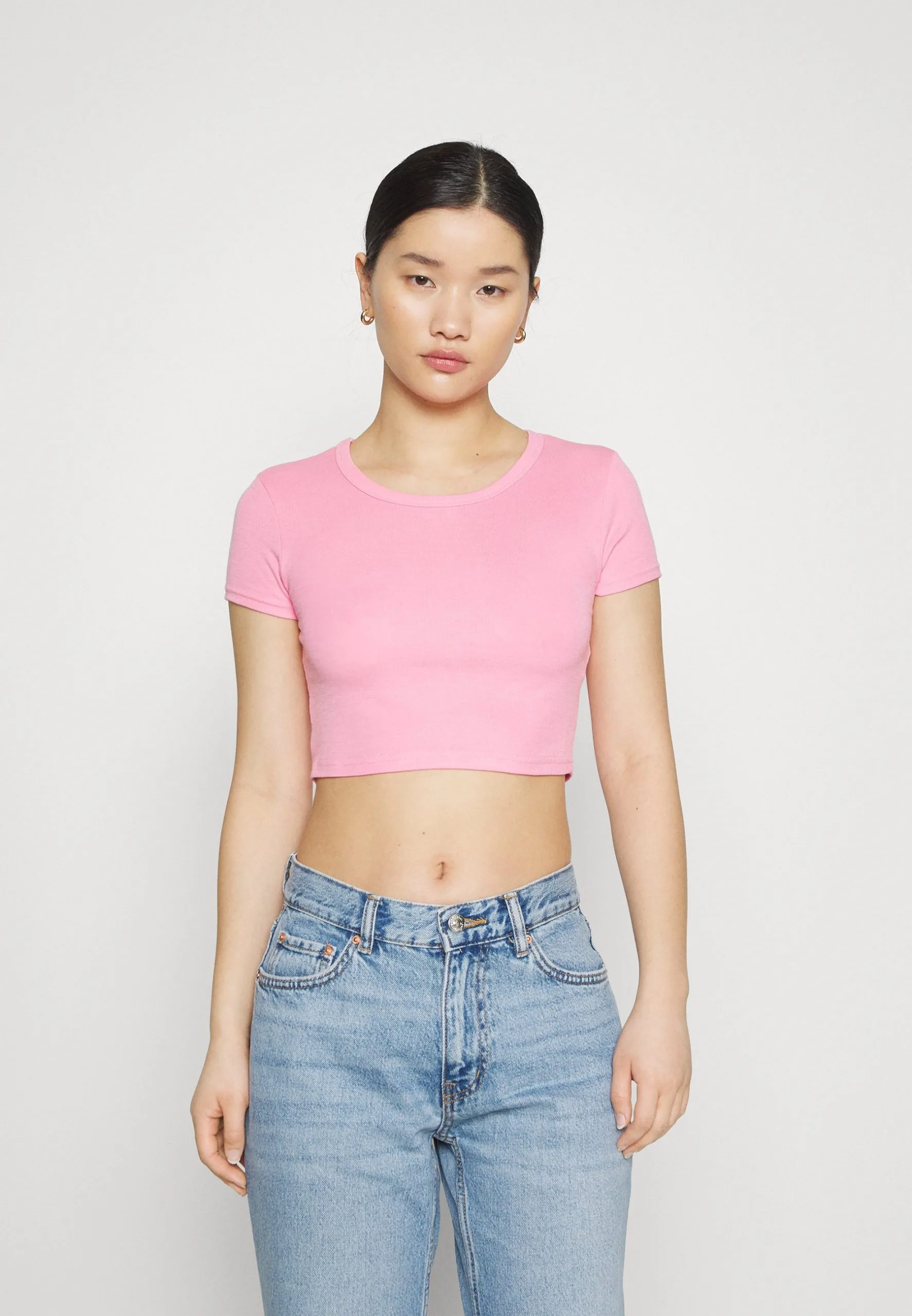 2 Pack - T-Shirt Basique - 402 - Pink_602 - Green 4 2 Pack - T-Shirt Basique - 402 - Pink_602 - Green – Image 2