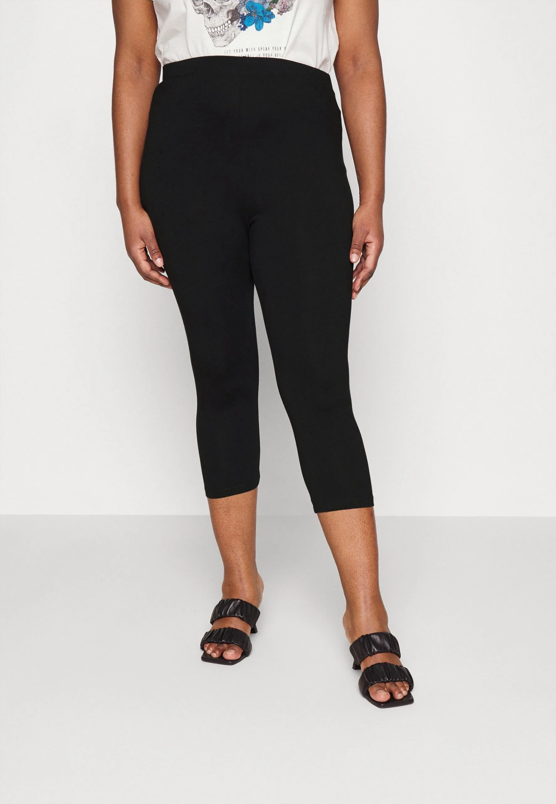 2 Pack - Legging - Black/Mottled Dark Grey 5 2 Pack - Legging - Black/Mottled Dark Grey – Image 3