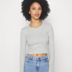 3 Pack - T-Shirt À Manches Longues - Black/White/Mottled Grey -Even&Odd Soldes 8af5983250b946a4b5d85c6d4640505f scaled