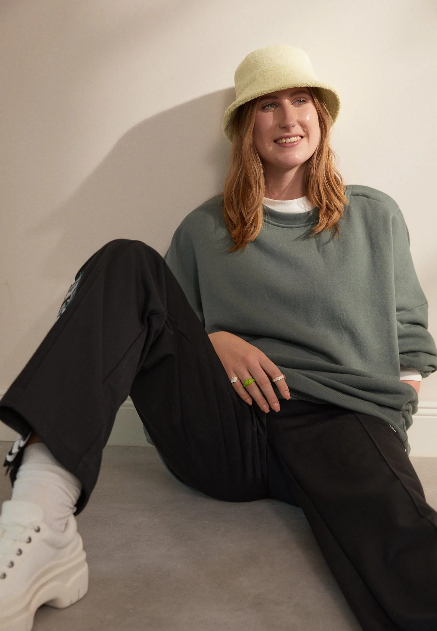 Even&Odd Sweatshirt - Green 2 Even&Odd Sweatshirt - Green