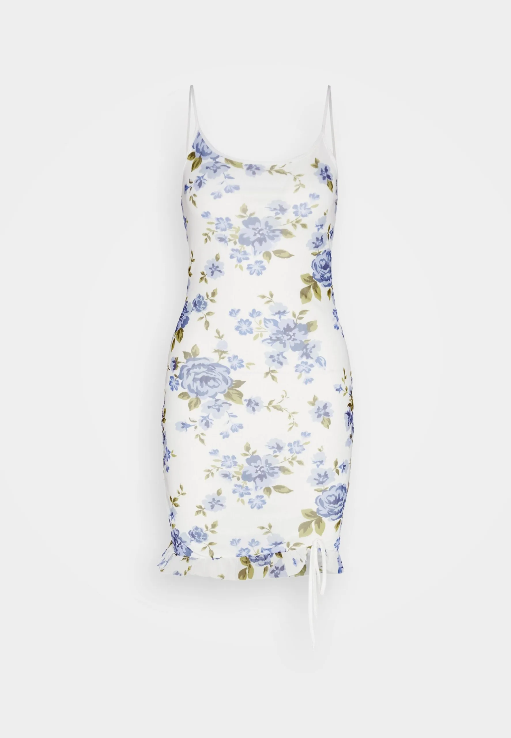 Even&Odd Robe Fourreau - White/Blue 7 Even&Odd Robe Fourreau - White/Blue – Image 5