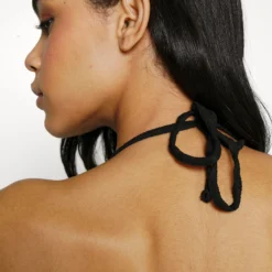 Even&Odd Wrinkle Halter - Débardeur - Black -Even&Odd Soldes 939462ea97aa4f02afca6c52412278fa scaled