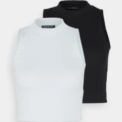 Even&Odd 2 Pack - Débardeur - Dark Grey/Blue Grey -Even&Odd Soldes 93b16d59fc3f4cab84ae2818008bc3db scaled