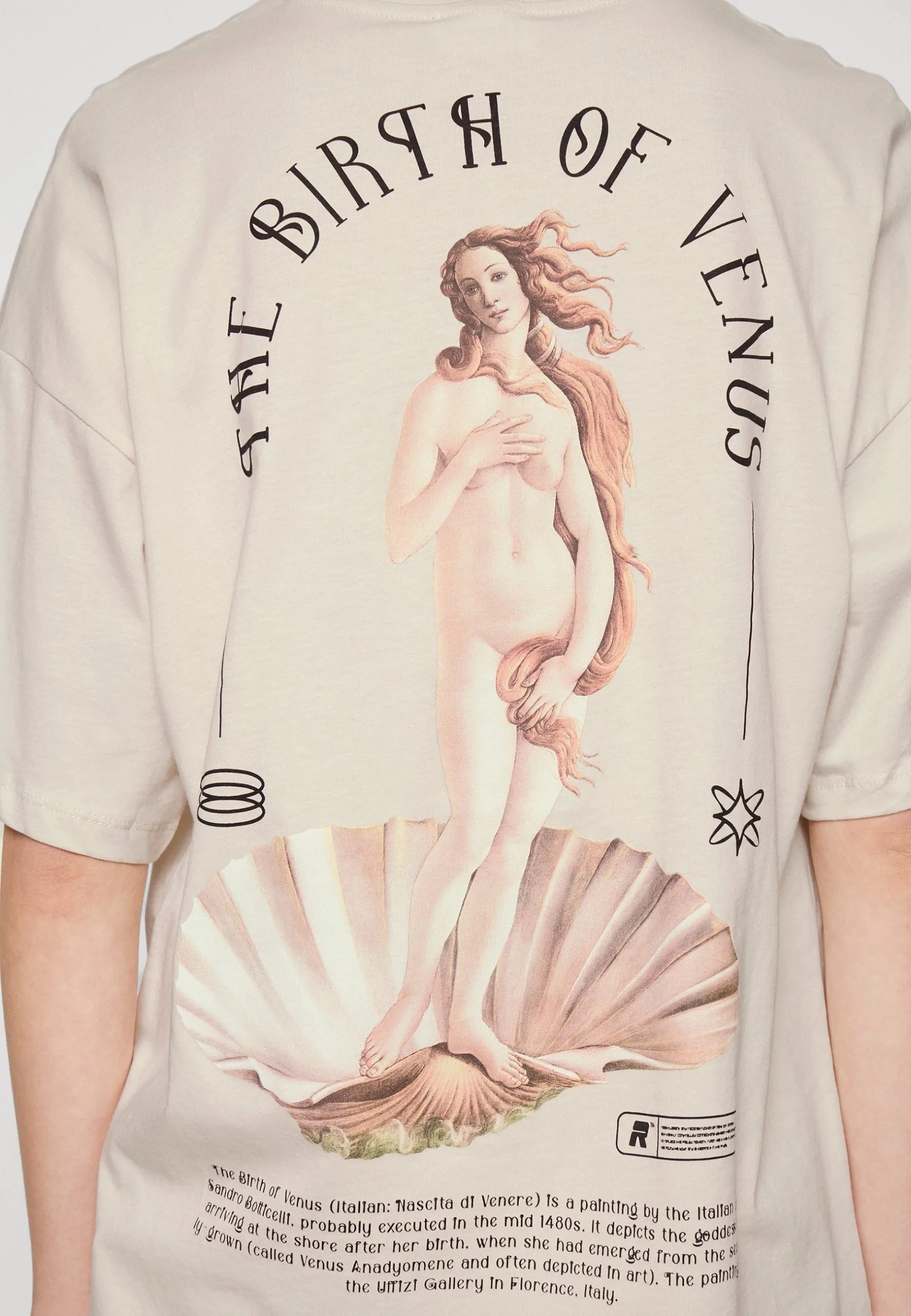 Even&Odd Liz Venus Back Print - T-Shirt Imprimé - Beige 9 Even&Odd Liz Venus Back Print - T-Shirt Imprimé - Beige – Image 7