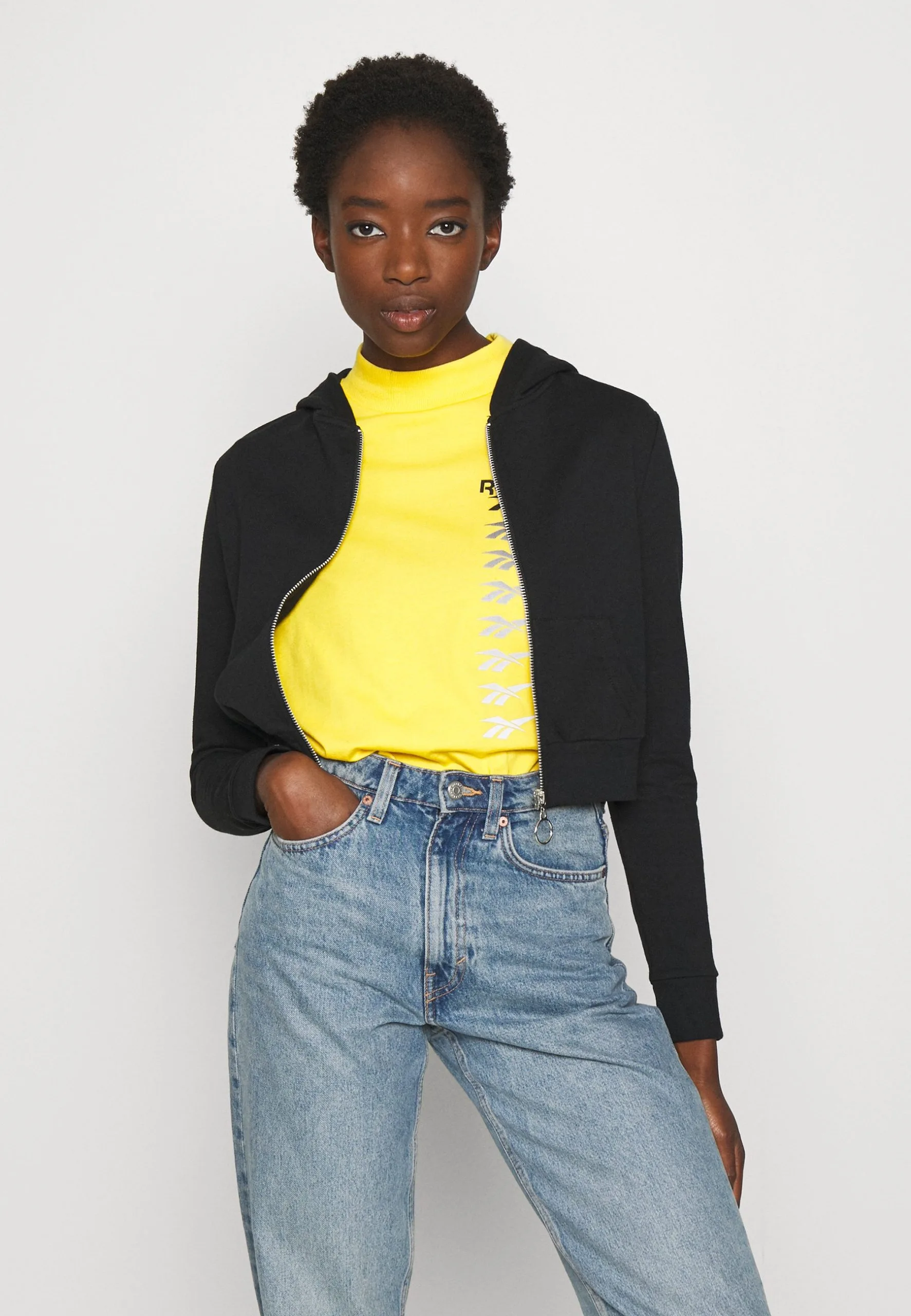 Even&Odd Sweat Zippé - Black 3 Even&Odd Sweat Zippé - Black