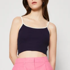 Even&Odd Multi Round Neck 2 Pack - Débardeur - Blue/White -Even&Odd Soldes 956d8b97157447f894ec8ebfb8c0ef6f scaled