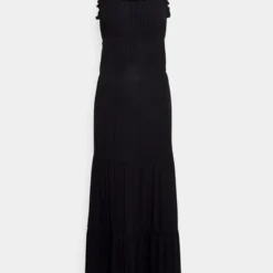 Even&Odd Maxi Dress Tiered Skirt - Robe Longue - Black -Even&Odd Soldes 980fd051ab914d41b6f64b18bec4376f scaled