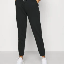 Even&Odd Regular Fit Jogger With Contrast - Pantalon De Survêtement - Black