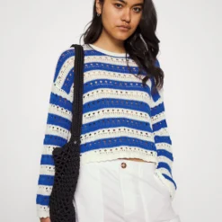 Even&Odd Pullover - White/Blue -Even&Odd Soldes 9948bd4253f44fcab5118191ce0854f9 scaled
