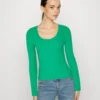 Even&Odd Ribbed - Variegated - Pullover - Green -Even&Odd Soldes 9cbc536656094ed2a7f6f3b8d272f756 scaled