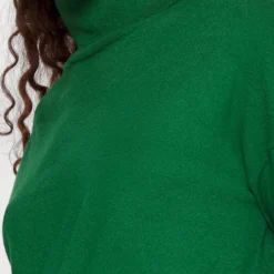 Even&Odd Rollkragen Basic Maxi Strickkleid - Robe Longue - Green -Even&Odd Soldes 9fce6cd27936461183d11b9972b18b8e scaled