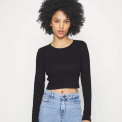 3 Pack - T-Shirt À Manches Longues - Black/White/Mottled Grey -Even&Odd Soldes a224e715711c46bbaec794144db6f46b scaled