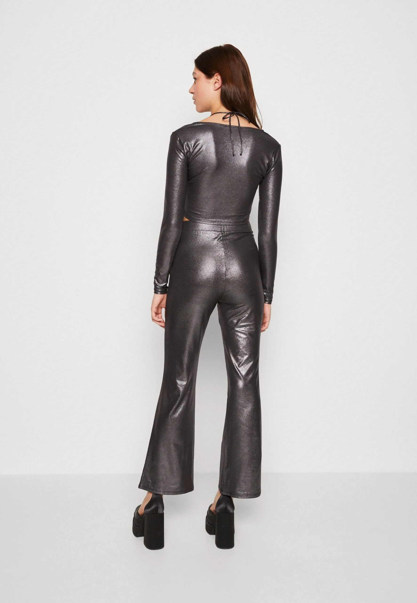 Even&Odd T-Shirt À Manches Longues - Black/Silver 5 Even&Odd T-Shirt À Manches Longues - Black/Silver – Image 3