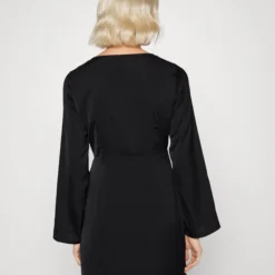 Even&Odd Woven Drape Mini Dress - Robe De Soirée - Black -Even&Odd Soldes a5a5f61d55f74622a1a85afd2aa1eae4 scaled