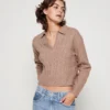 Even&Odd Pullover - Taupe