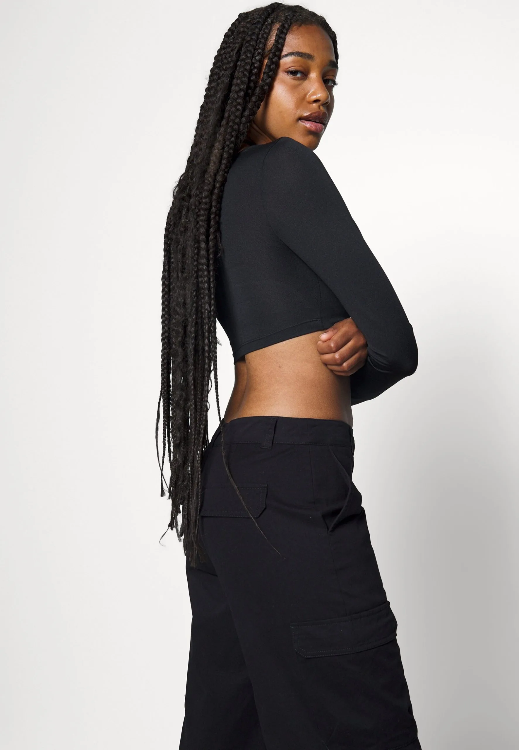 Even&Odd Pantalon Cargo - Black 6 Even&Odd Pantalon Cargo - Black – Image 4