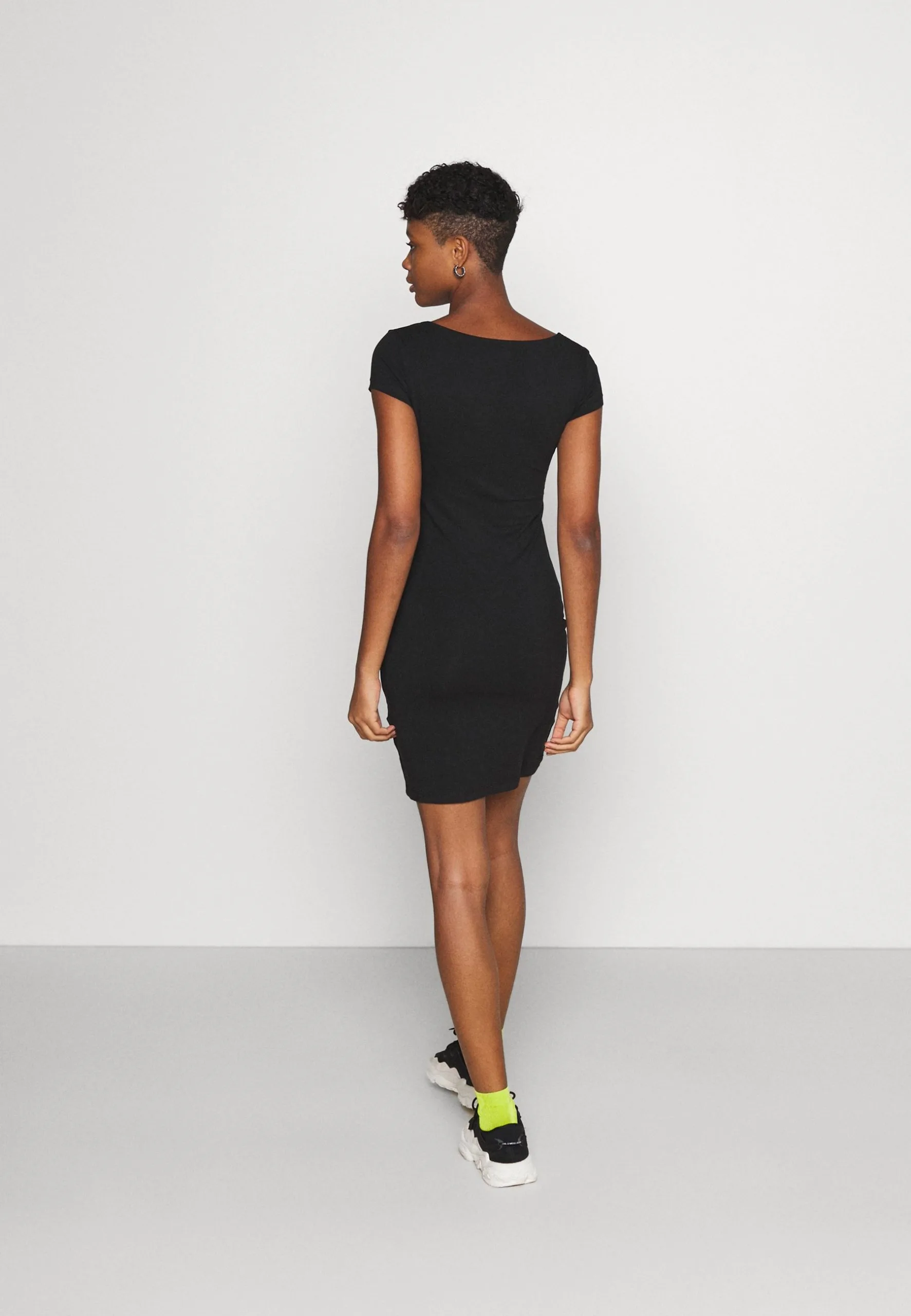 Even&Odd 2 Pack - Robe En Jersey - Black/Mottled Grey 5 Even&Odd 2 Pack - Robe En Jersey - Black/Mottled Grey – Image 3