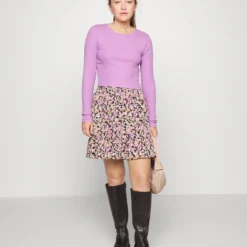 3 Pack - T-Shirt À Manches Longues - Black/White/ Lilac