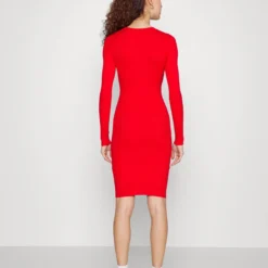 Even&Odd Crew Ausschnitt Ripp Basic Bodycon Mini Strickkleid - Robe Fourreau - Berry 10 Even&Odd Crew Ausschnitt Ripp Basic Bodycon Mini Strickkleid - Robe Fourreau - Berry -Even&Odd Soldes afcf4fd65fb14b9a82a96ae43d7914b6 scaled