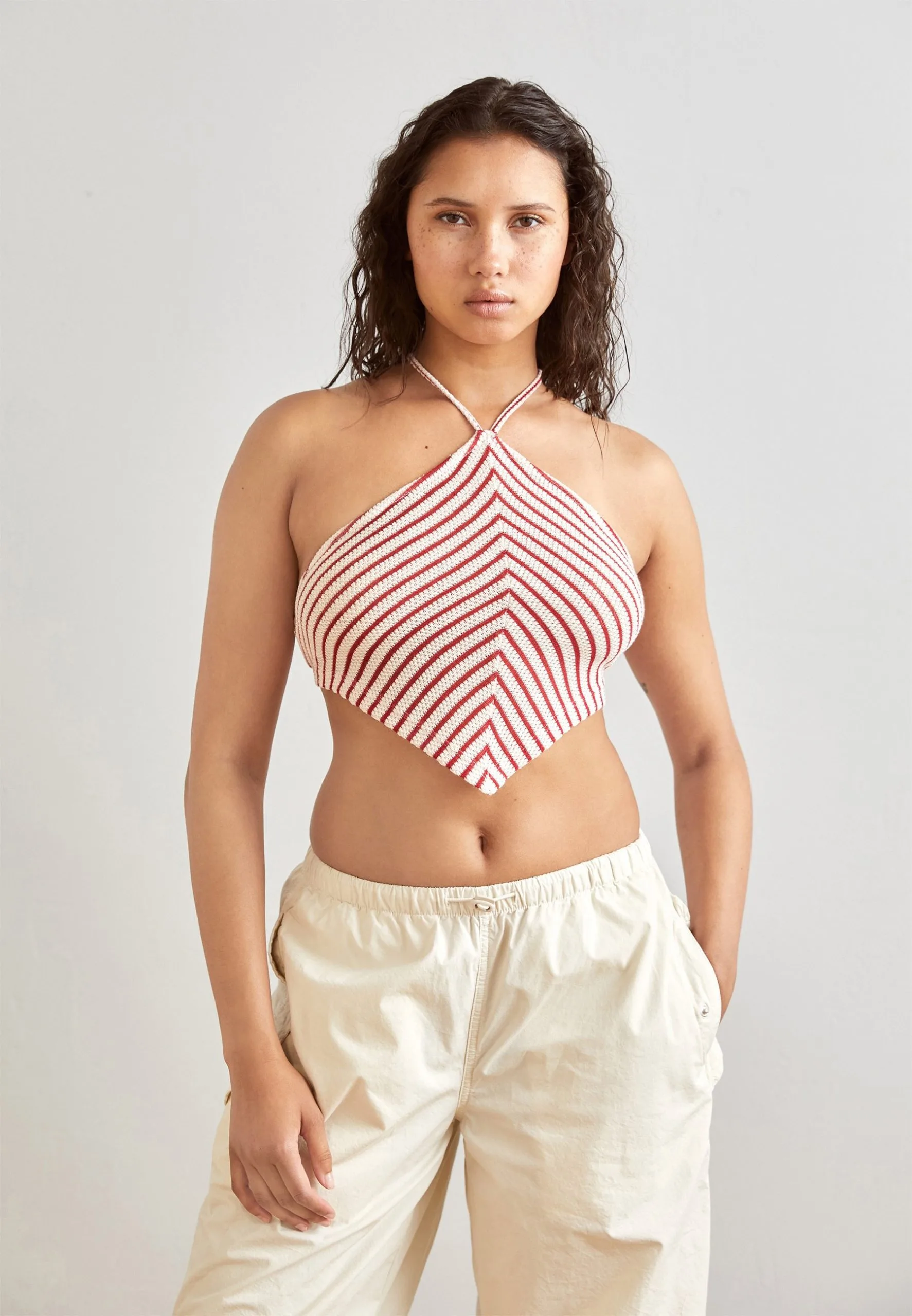 Even&Odd Débardeur - White/Red 3 Even&Odd Débardeur - White/Red