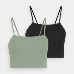 Even&Odd 2 Pack - Débardeur - Green/Black -Even&Odd Soldes b1d50ecf109f48be997c4b892bca7a35 scaled