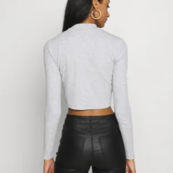 Even&Odd 2 Pack - T-Shirt À Manches Longues - Light Grey/Black -Even&Odd Soldes b26b87a1b5664e5990d2be21372e885b scaled