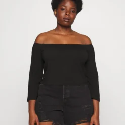 T-Shirt À Manches Longues - Black