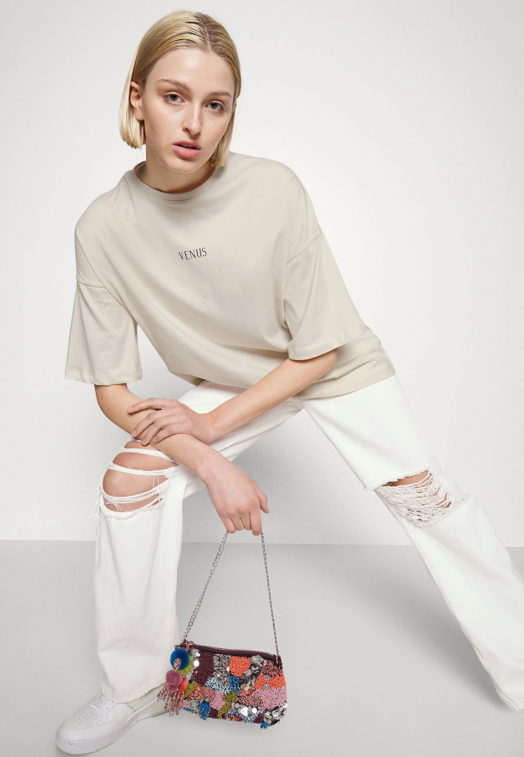 Even&Odd Liz Venus Back Print - T-Shirt Imprimé - Beige 7 Even&Odd Liz Venus Back Print - T-Shirt Imprimé - Beige – Image 5