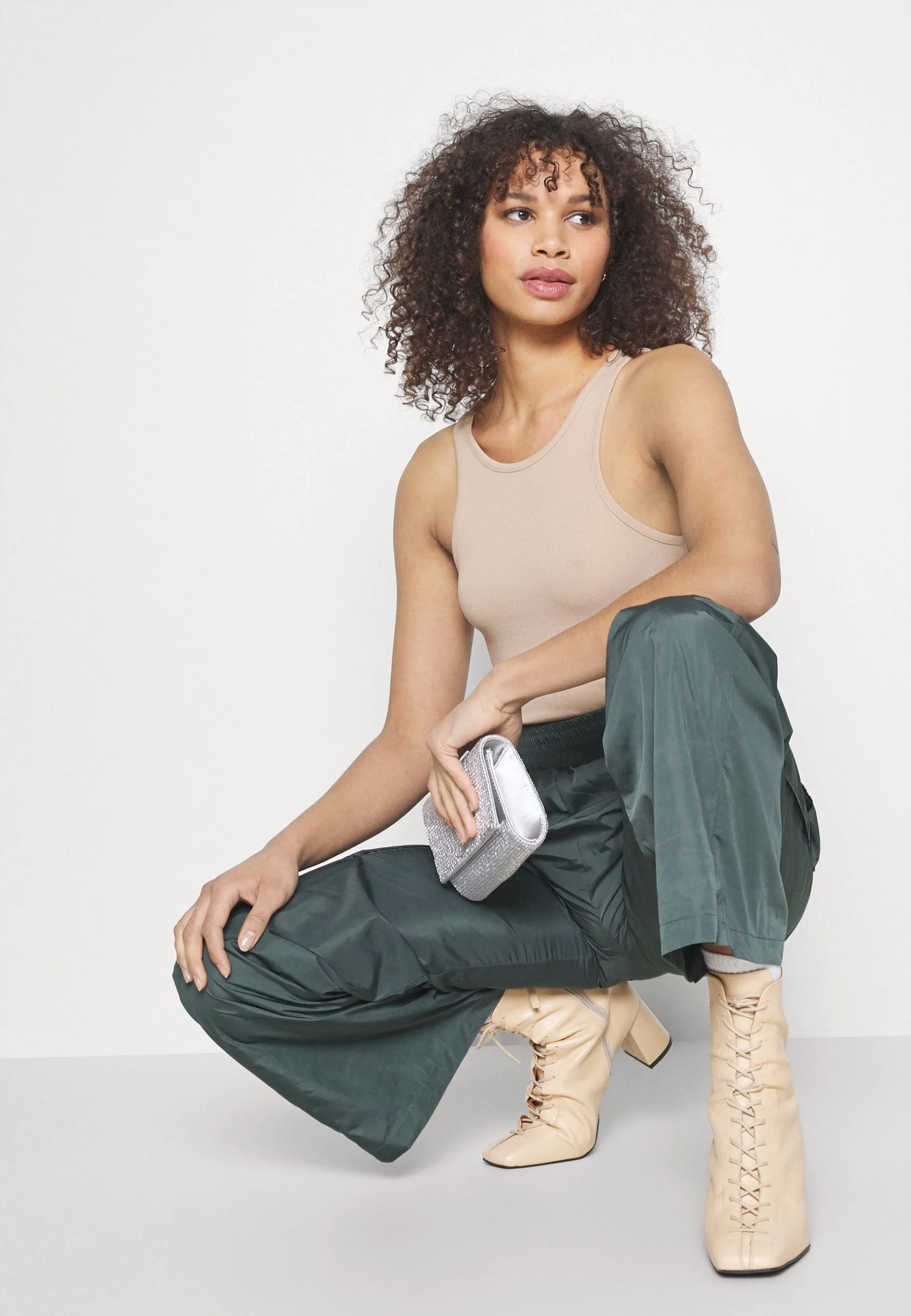 Pantalon Cargo - Dark Green 6 Pantalon Cargo - Dark Green – Image 4