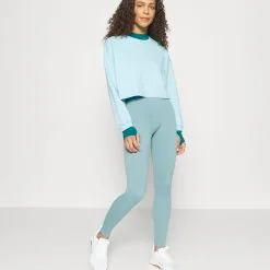 Sweatshirt - Light Blue -Even&Odd Soldes b9ee288af36b4a3b93bb764612c7230b scaled