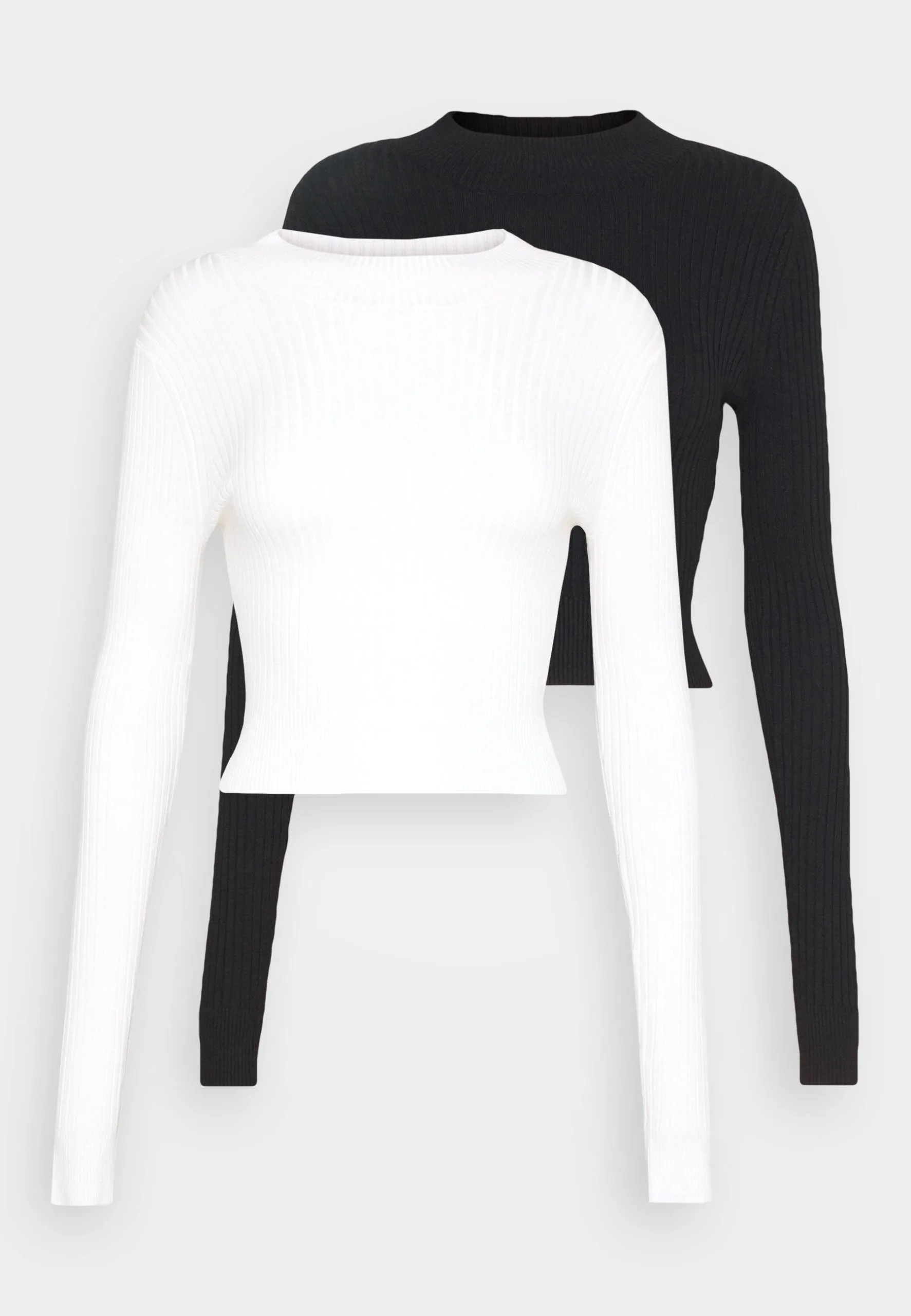 Even&Odd 2 Pack - Pullover - Black/White 3 Even&Odd 2 Pack - Pullover - Black/White