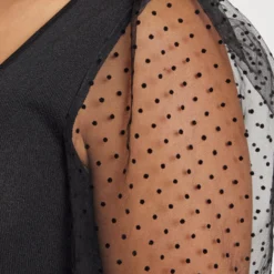 Bodycon Sleeves Low Neck Mini Dress - Robe Pull - Black 13 Bodycon Sleeves Low Neck Mini Dress - Robe Pull - Black -Even&Odd Soldes bd972c2c51054842a96f4148e4a78453 scaled