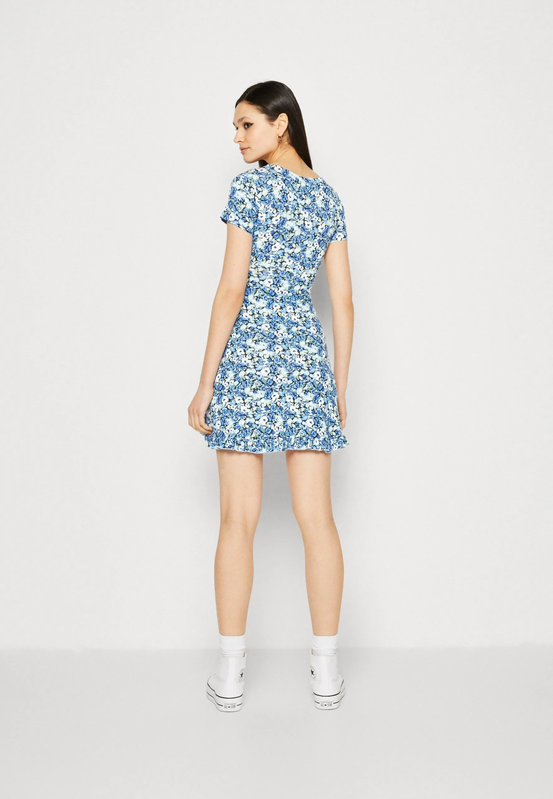 Even&Odd Robe En Jersey - Dark Blue 6 Even&Odd Robe En Jersey - Dark Blue – Image 4