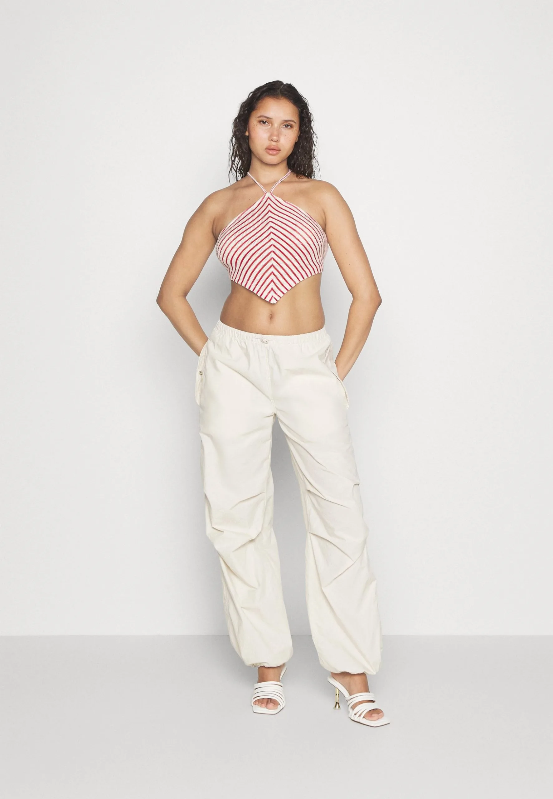 Even&Odd Débardeur - White/Red 7 Even&Odd Débardeur - White/Red – Image 5