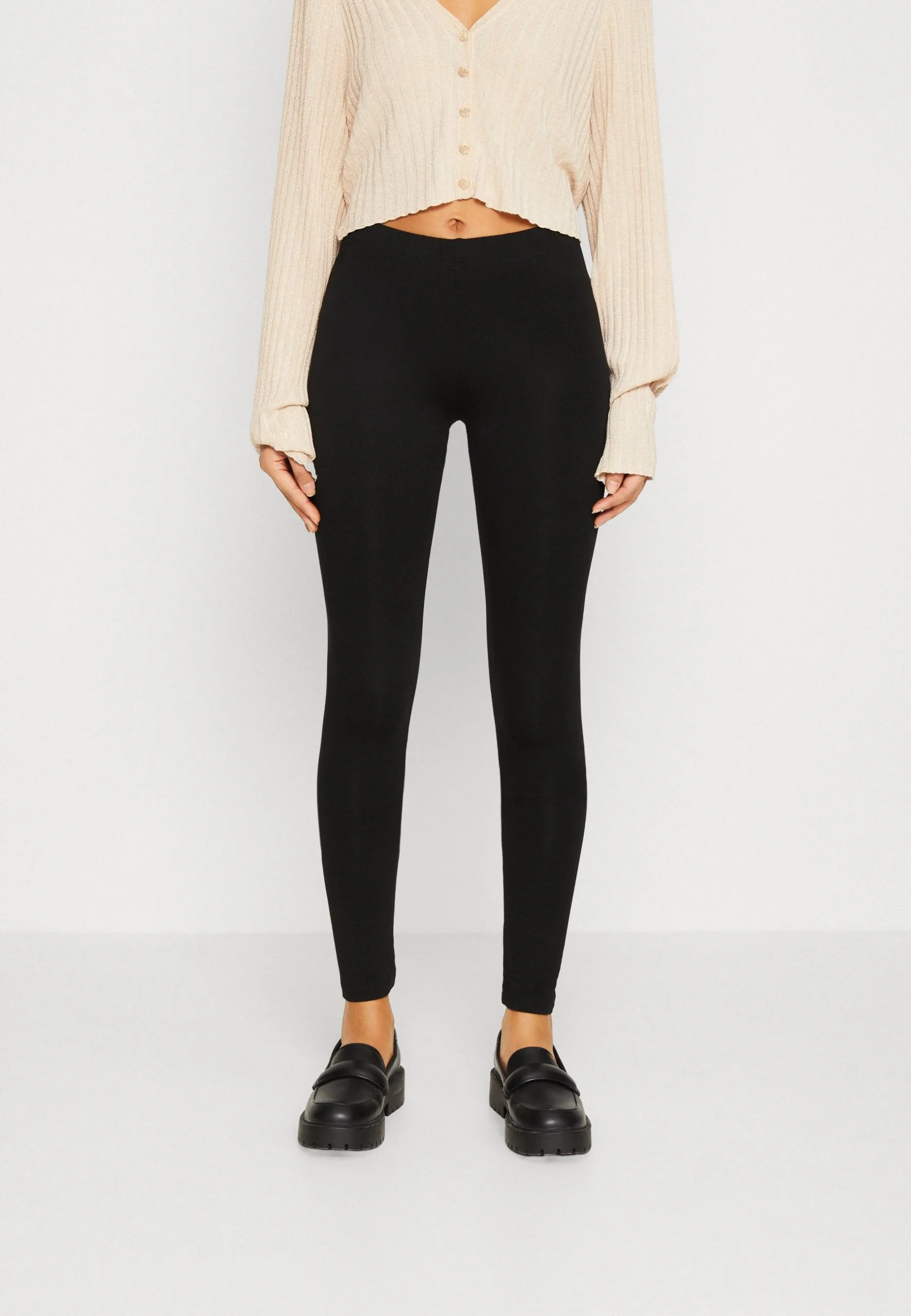 Even&Odd 2 Pack - Legging - Black/Multi Coloured 6 Even&Odd 2 Pack - Legging - Black/Multi Coloured – Image 4