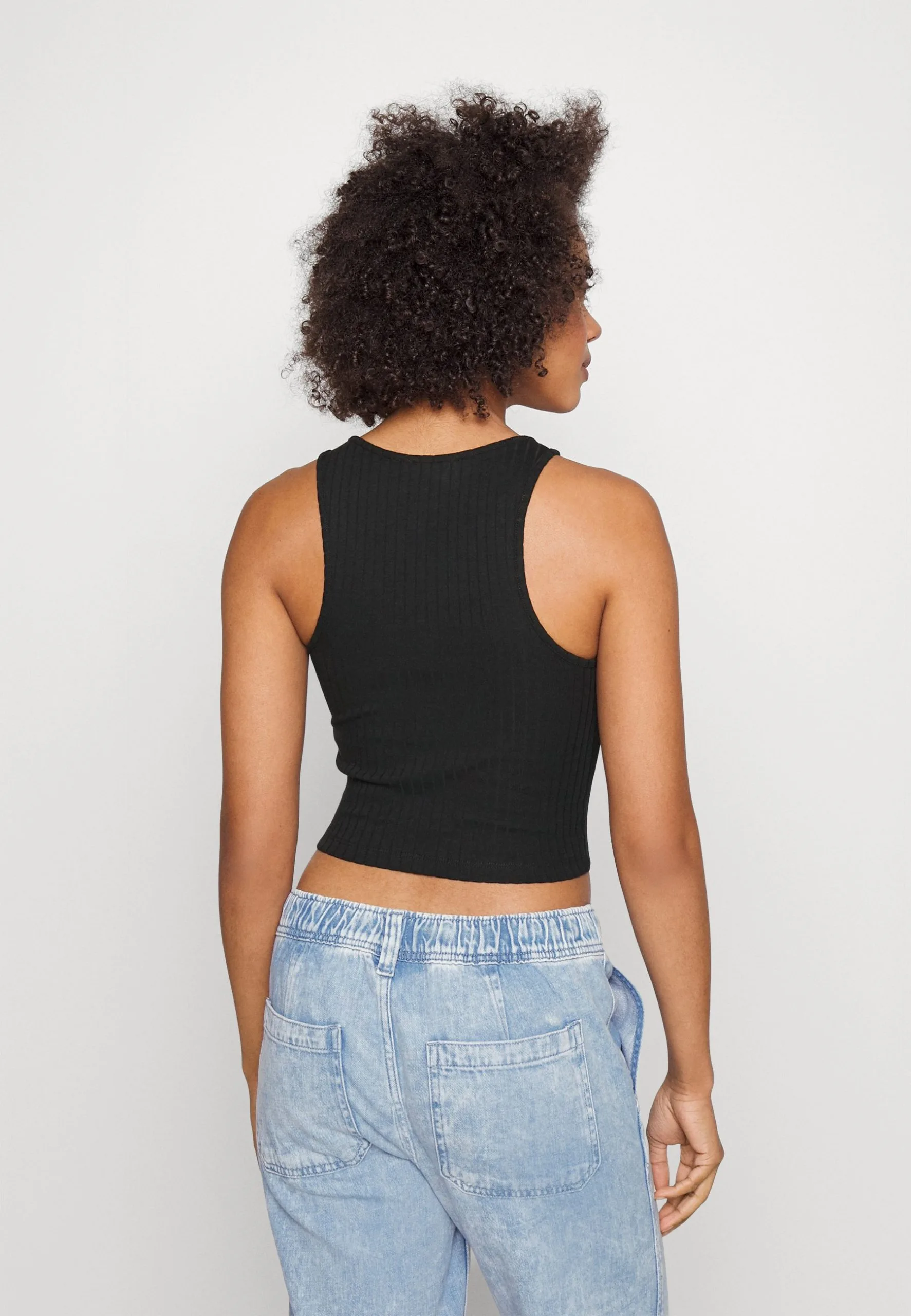 Even&Odd 2 Pack - Débardeur - Black/Khaki 4 Even&Odd 2 Pack - Débardeur - Black/Khaki – Image 3