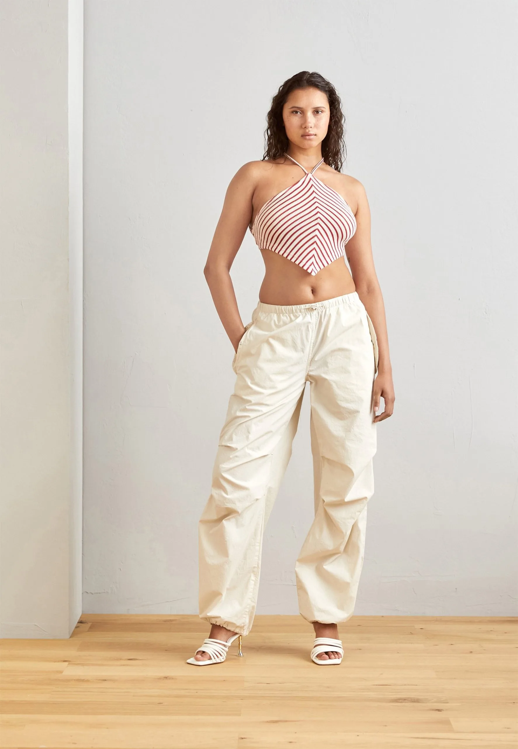 Even&Odd Débardeur - White/Red 4 Even&Odd Débardeur - White/Red – Image 2