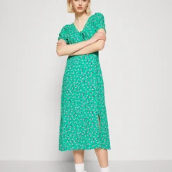 Even&Odd Robe De Jour - Green/Pink -Even&Odd Soldes c6c70355b1464253ac5ec3883fbdeb66 scaled