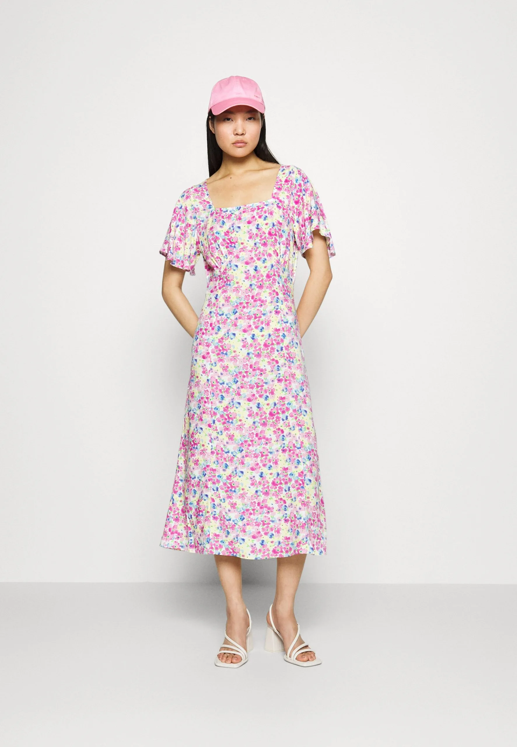 Even&Odd Robe De Jour - Pink/Blue 4 Even&Odd Robe De Jour - Pink/Blue – Image 2