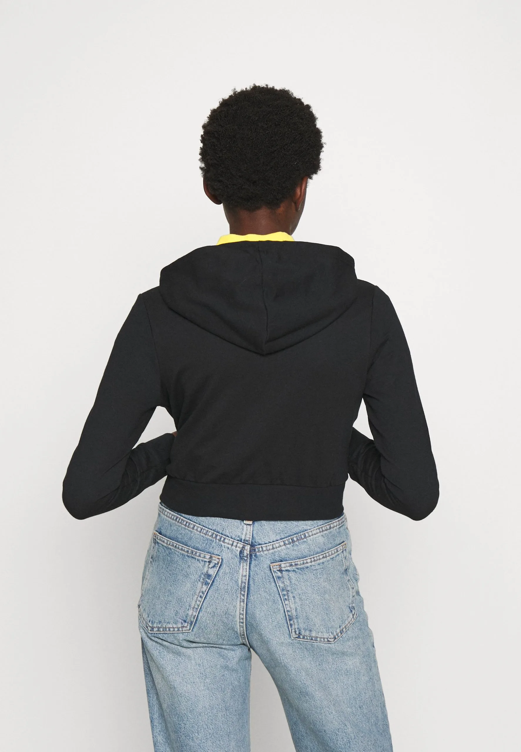 Even&Odd Sweat Zippé - Black 5 Even&Odd Sweat Zippé - Black – Image 3